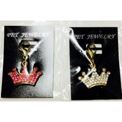 Rhinestone Crown Charm